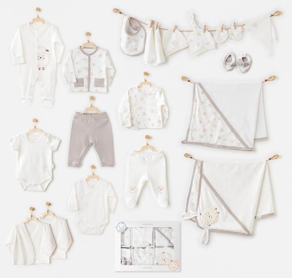 AC25562BEBEK HASTANE ÇIKIŞI 20 PCS NEWBORN SET TINNY SHIPS