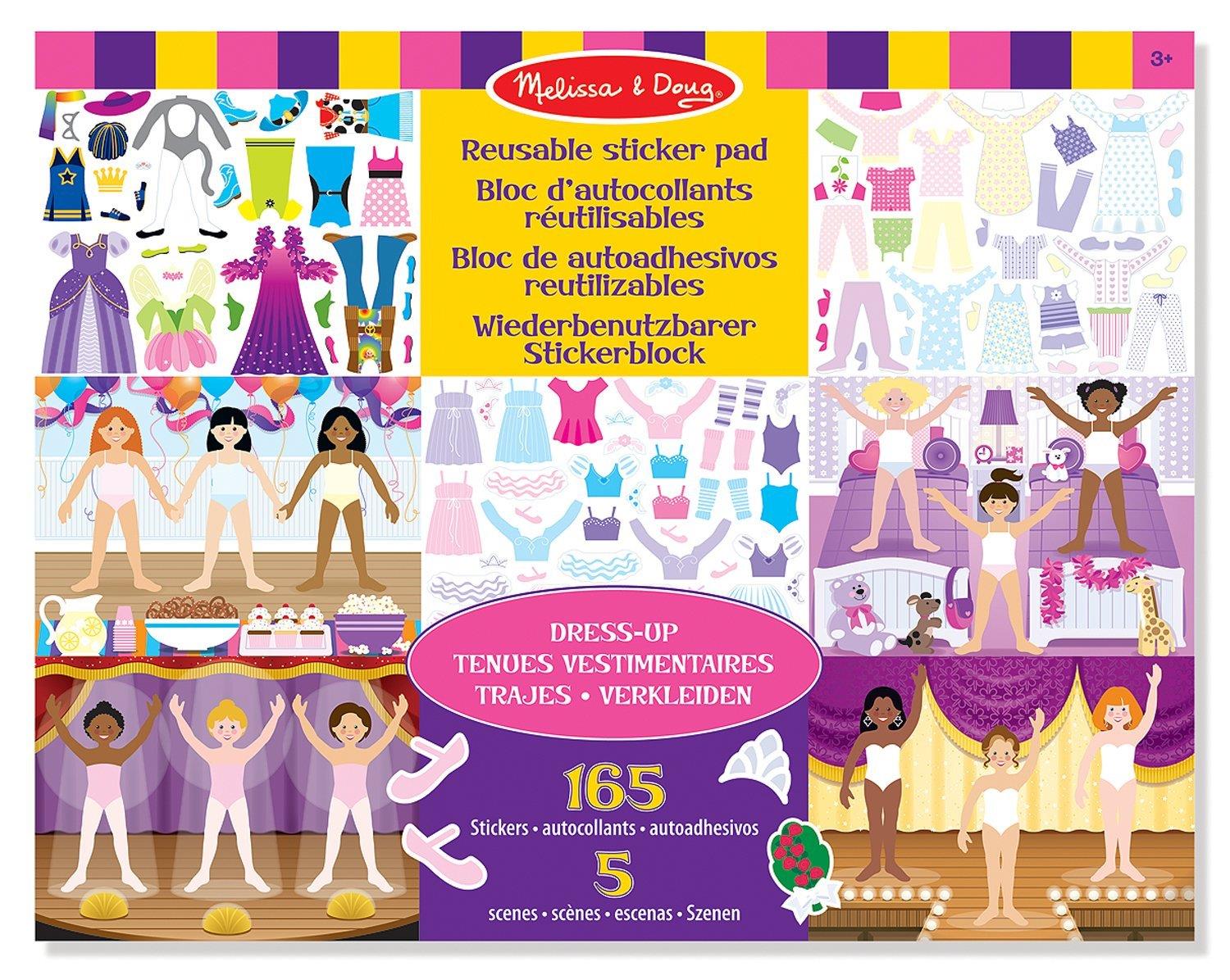 Melissa and Doug Tak Çıkar Çıkartma Kitabı - Moda
