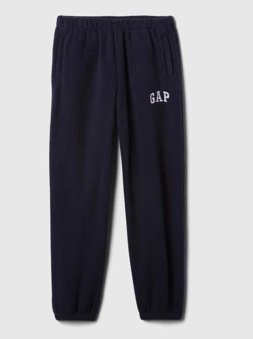 Kız Çocuk | Gap Logo Polar Fleece Jogger Eşofman Altı - Lacivert