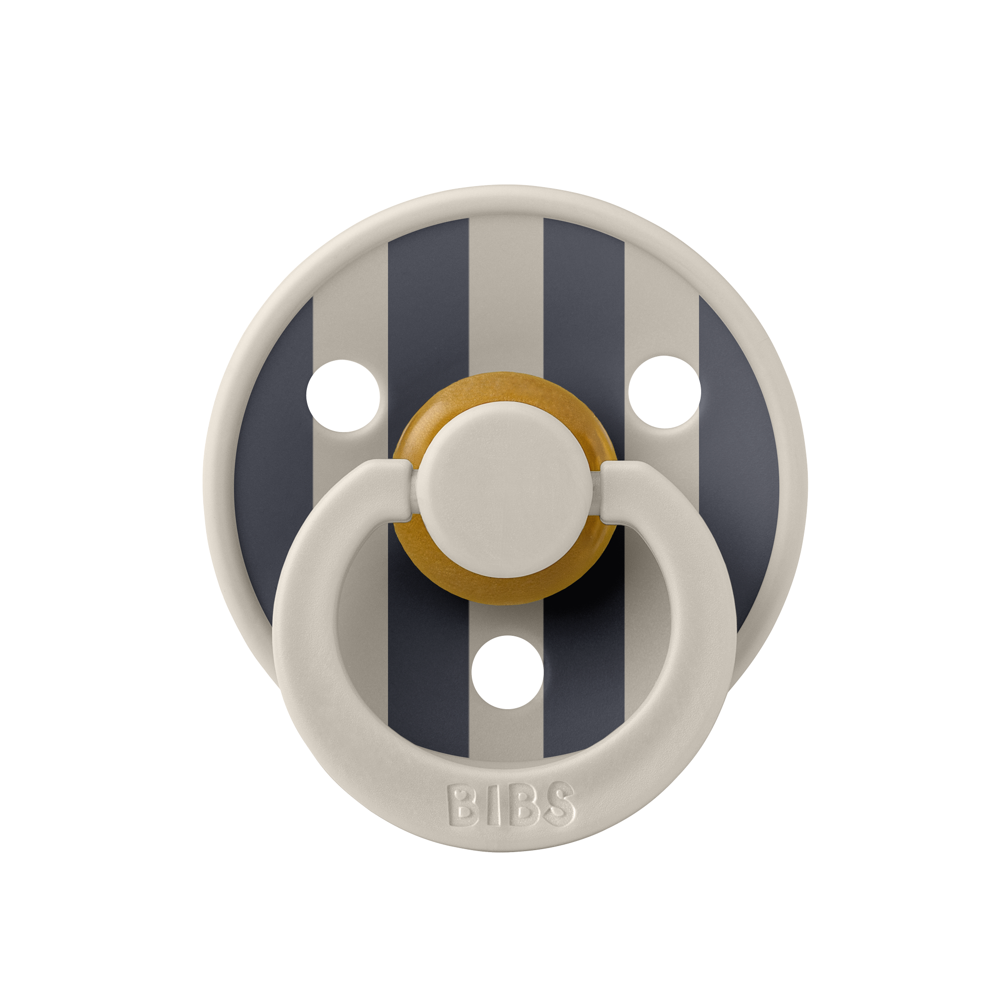 Bibs Studio Colour Block Kauçuk Emzik / Sand & Iron