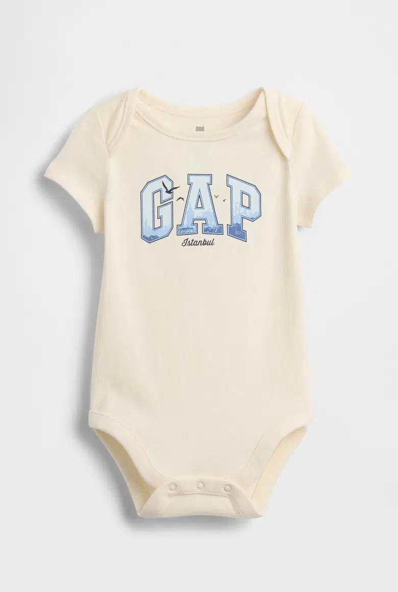 Bebek | Organik Pamuk Logo Bodysuit