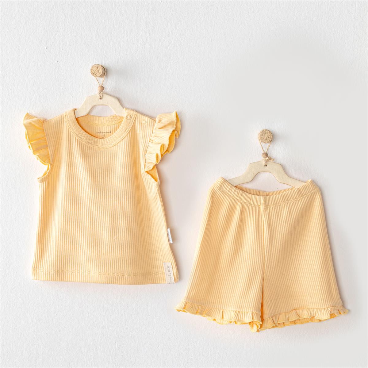AC23655 BEBEK TAKIM 2 PCS SET MODAL yellow