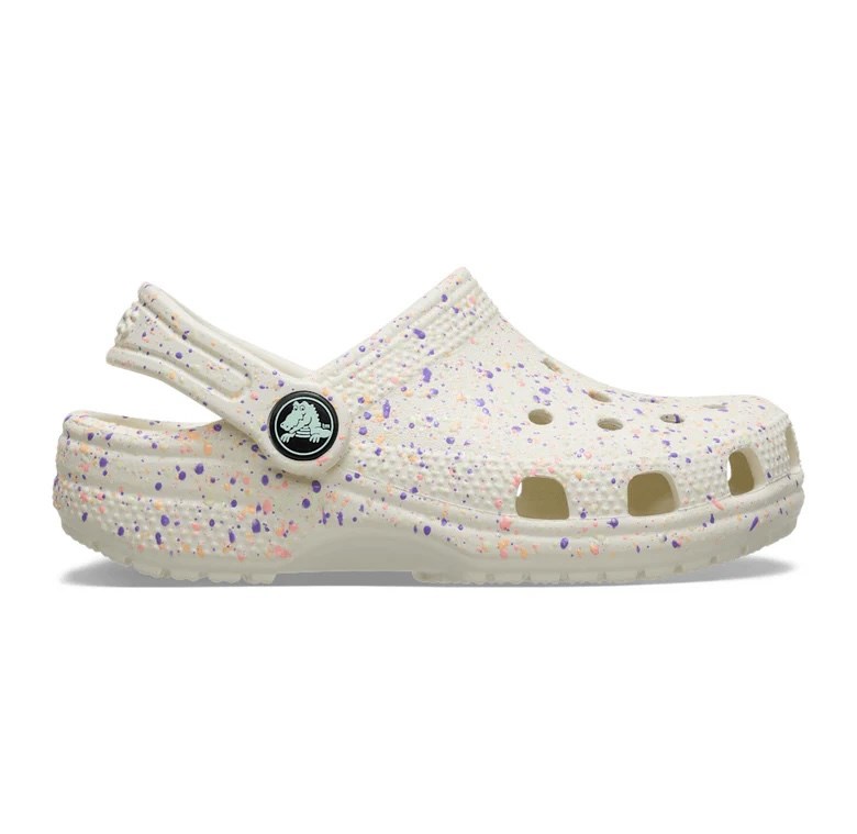 Classic Glow Paint Splatter Clog K