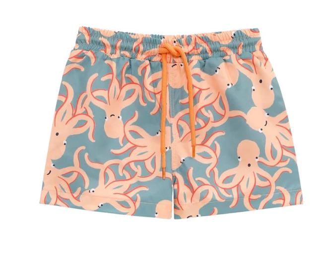 Boys Woven Shorts Octopus