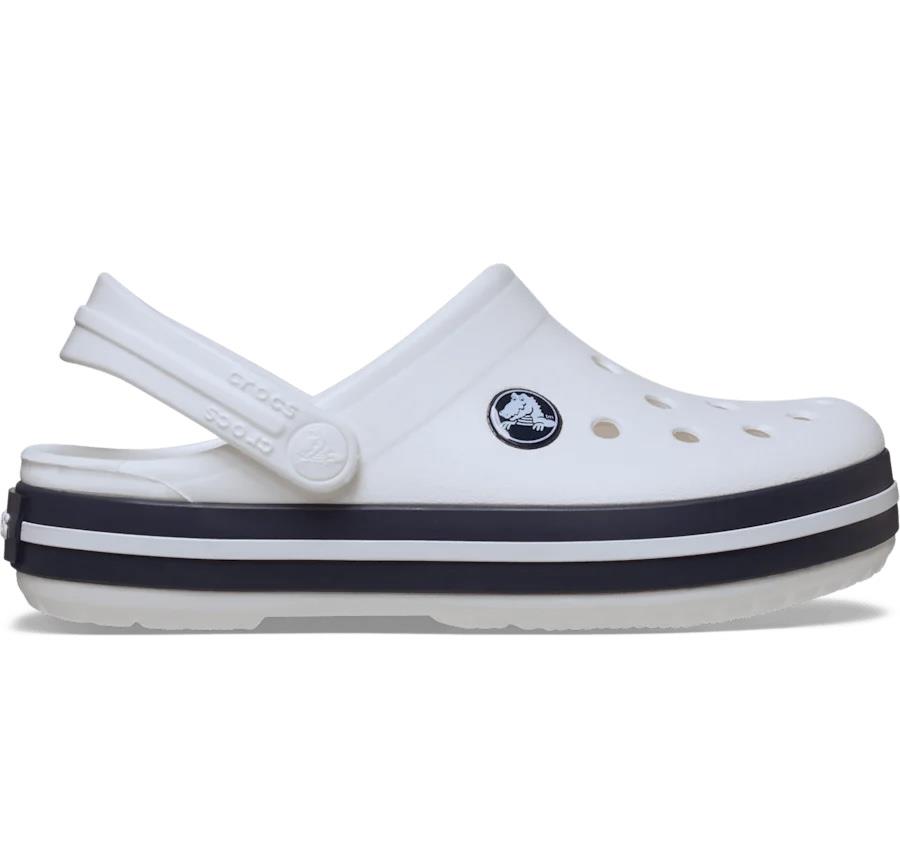 Crocband Clog T - White / Navy
