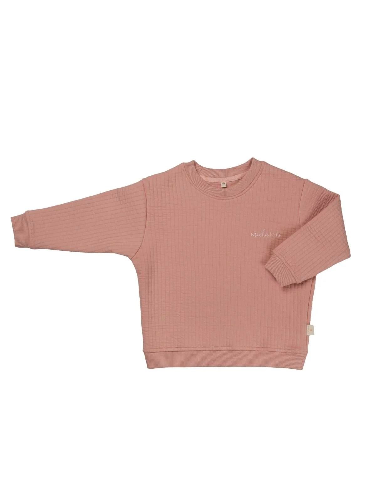 Kapitone Sweatshirt - Somon