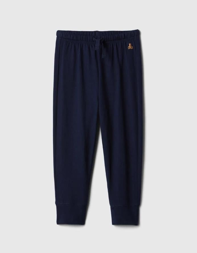 Erkek Bebek | Brannan Bear İşlemeli Pull-On Jogger - Lacivert