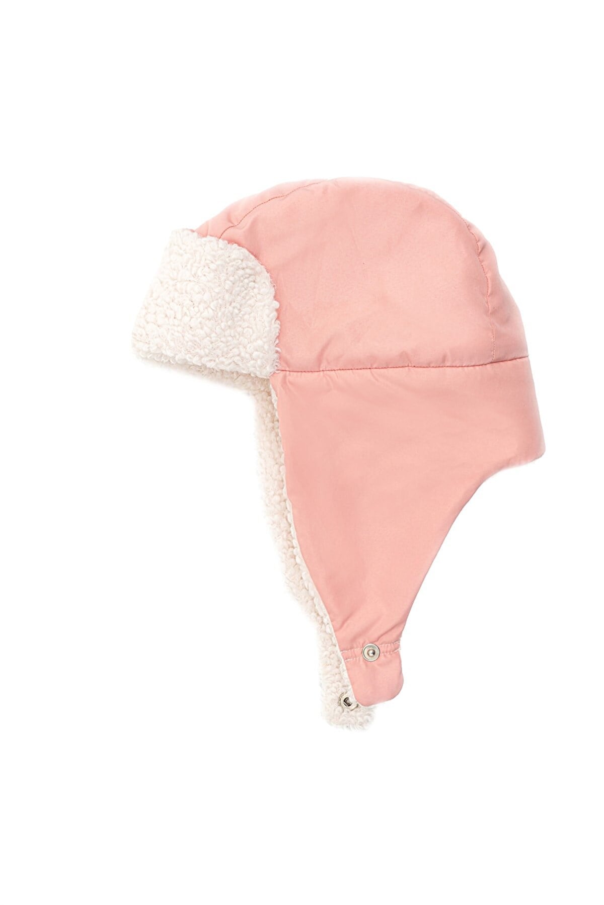 Bebek Peluşlu Bere Somon 