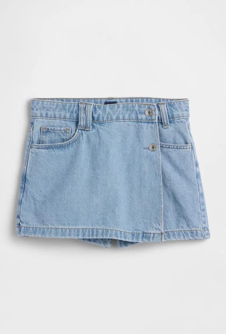 Kız Çocuk | Denim Şort Etek 