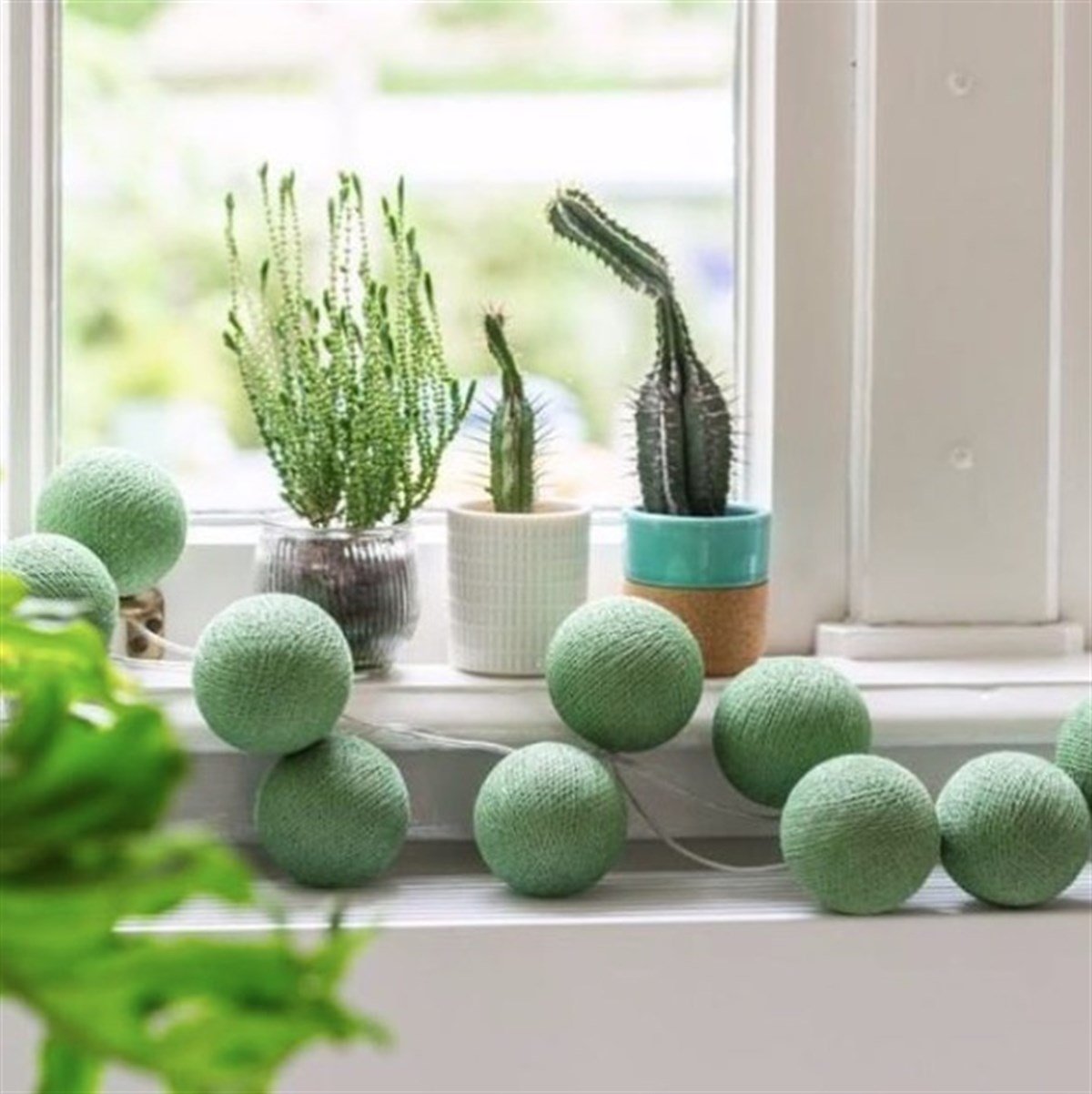 Boule De Petite Mint Işıklı Top