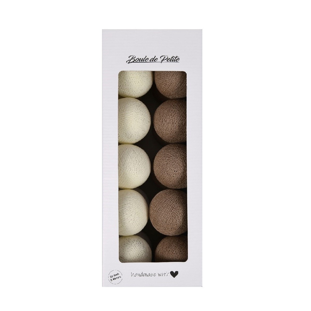 Boule De Petite Vanilla Işıklı Top