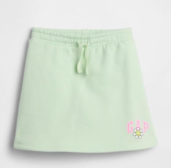Kız Bebek | Pull-On Logo Şort Etek Yesil
