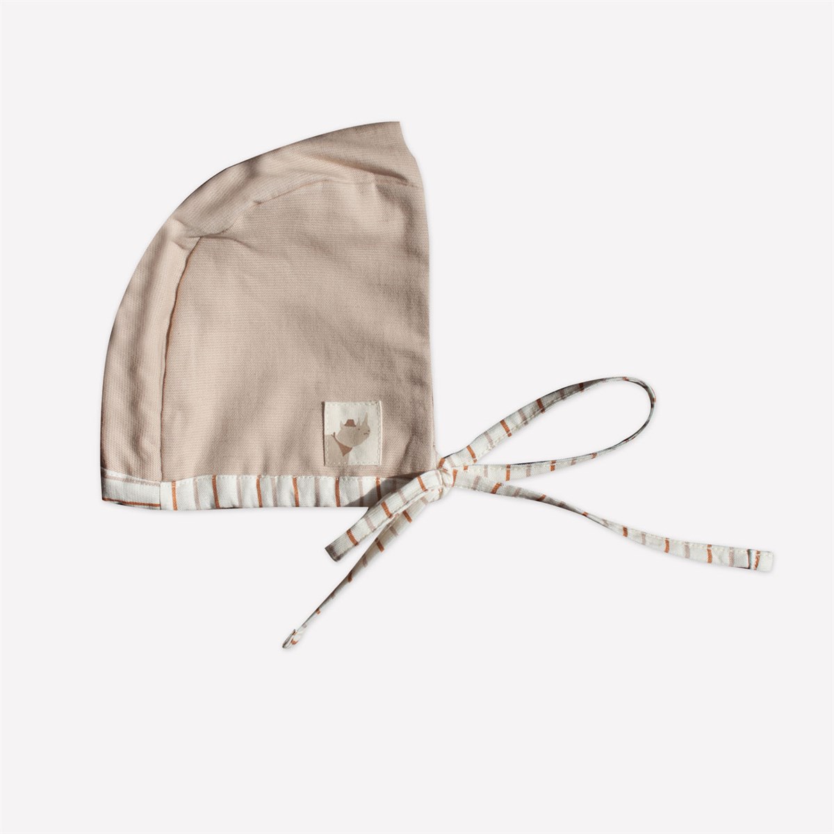 Çift Taraflı ‘Moonlight' Bağcıklı Bebek Şapka