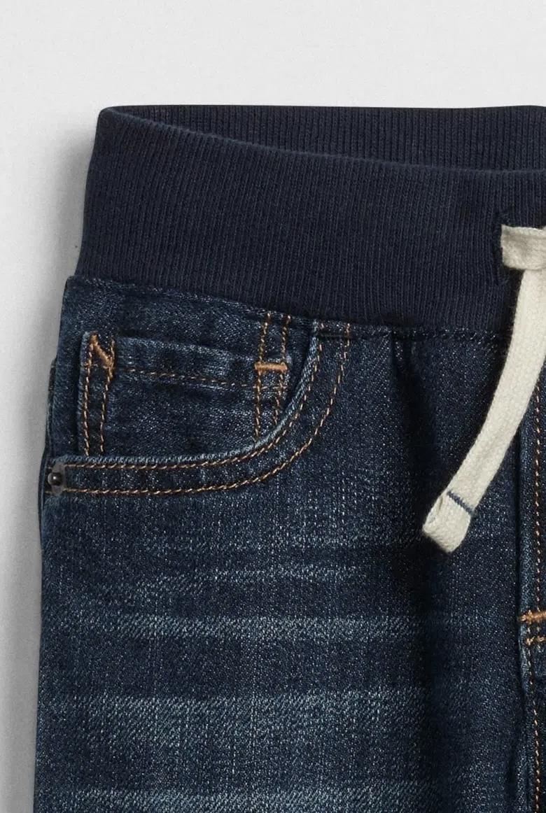 Erkek Bebek | Slim Knit Denim Pantolon - Lacivert