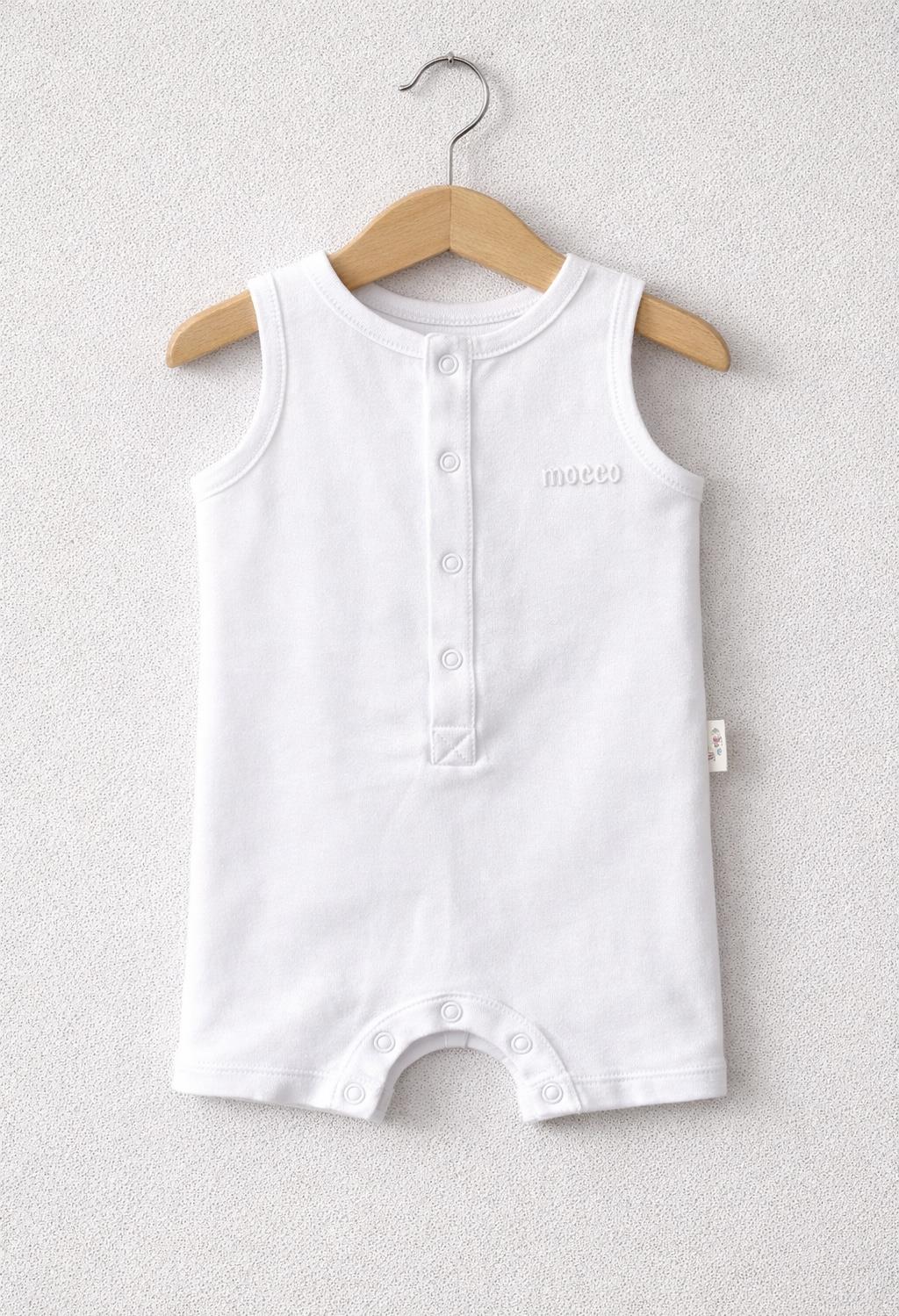 Mocco Şort Tulum / Beyaz