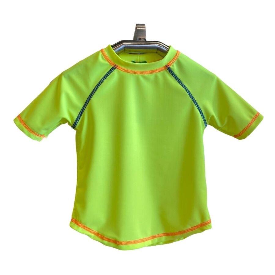 UV Korumalı Çocuk T-shirt - Yeşil