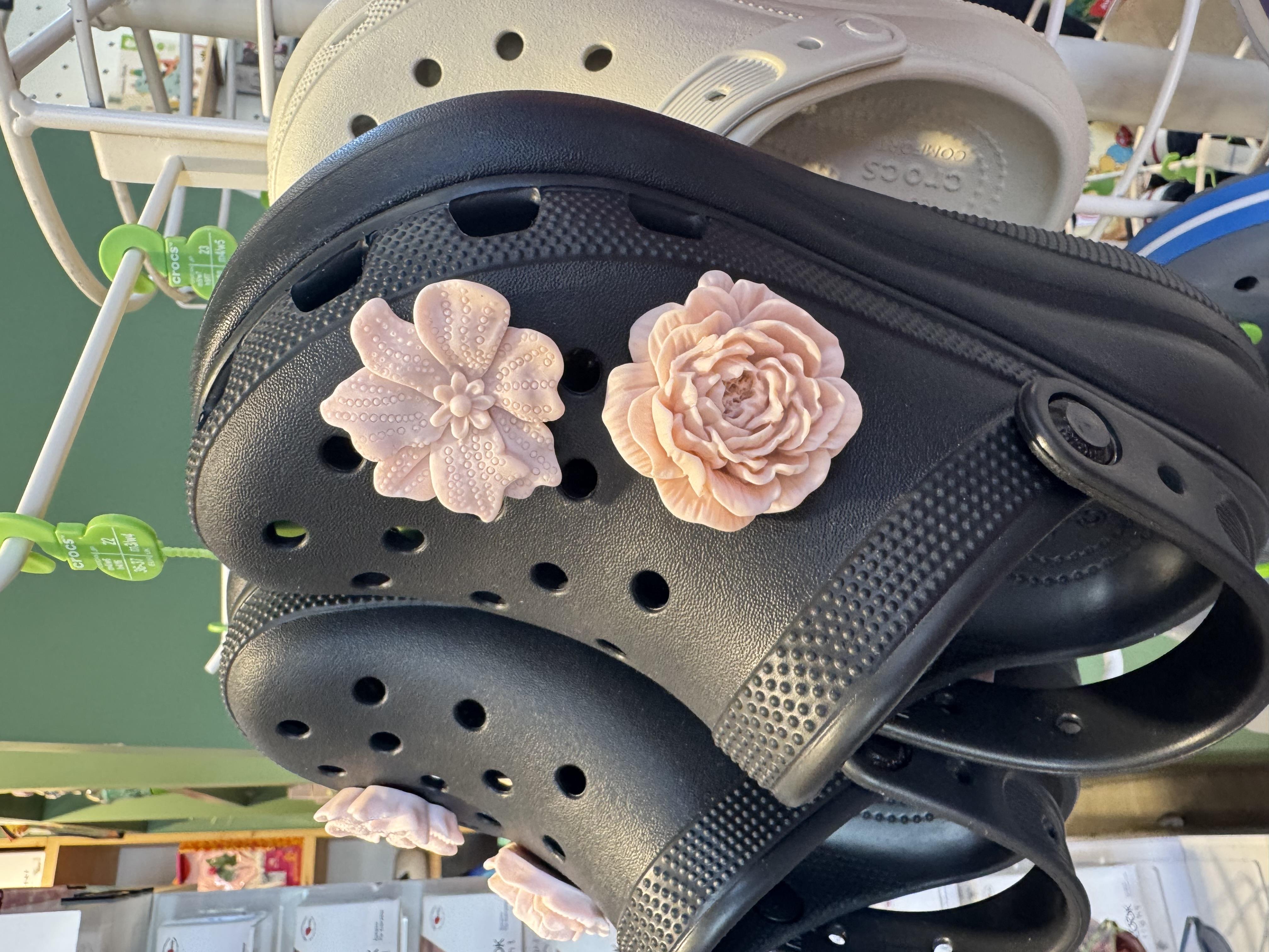 Jibbitz 4lü set Pembe Gül