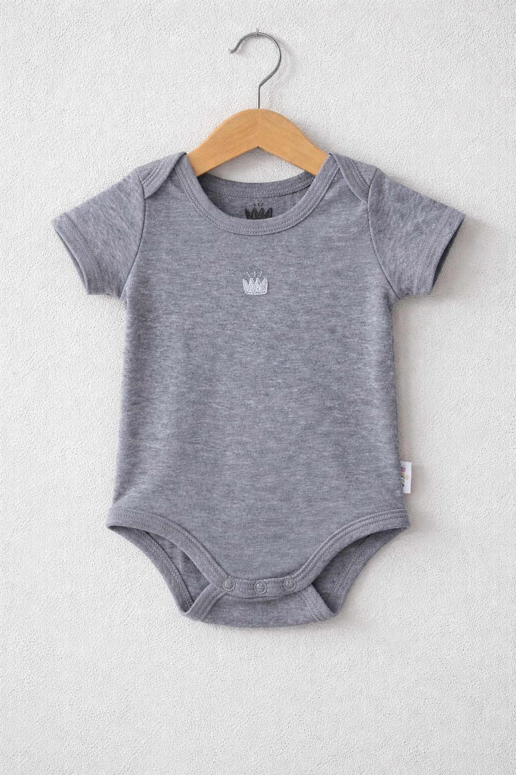 Mocco Çıtçıtlı Body / Gri