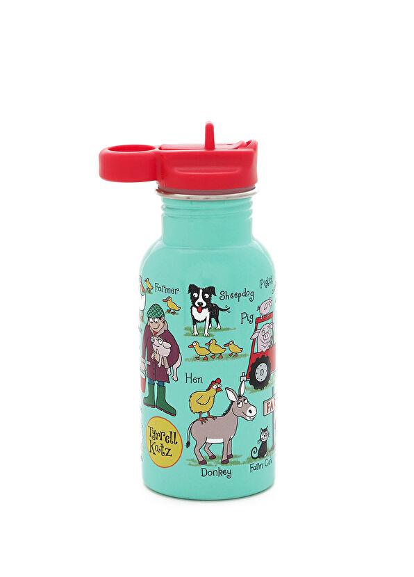 TYRRELL KATZ FARMYARD PIPETLI ÇELIK MATARA 400ML