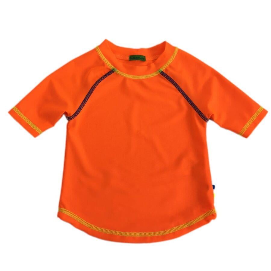 UV Korumalı Çocuk T-shirt - Turuncu