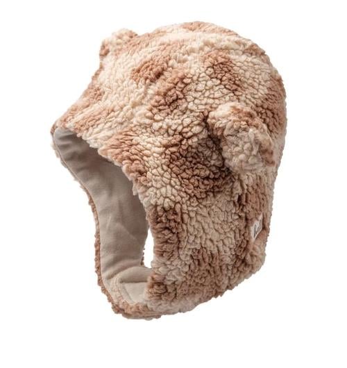 Ayı Kulaklı Peluş Bere Leopar