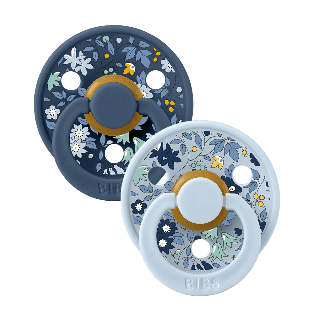 Bibs X Liberty Colour İkili Chamomile Lawn - Baby Blue