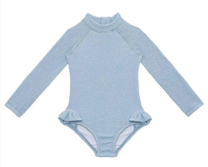 Sand Wave Long Sleeve Swimsuit