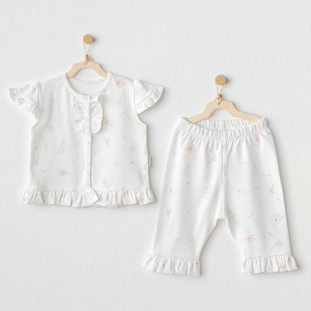 AC25511 BEBEK TAKIM 2 PCS SET LOVE FAMILY /ECRU