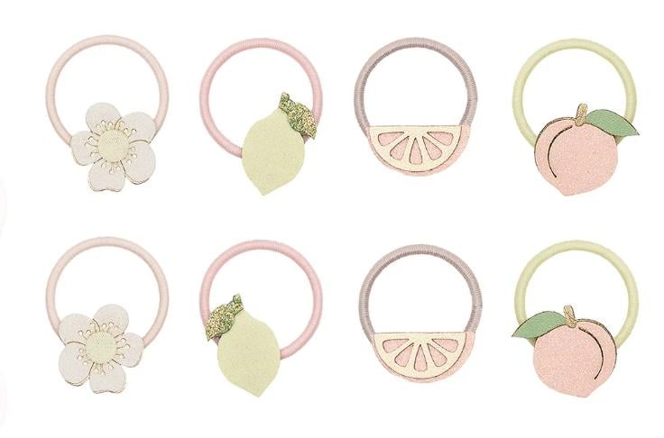 Mimi & Lula Peachy Citrus Mini 8'li Lastik Toka