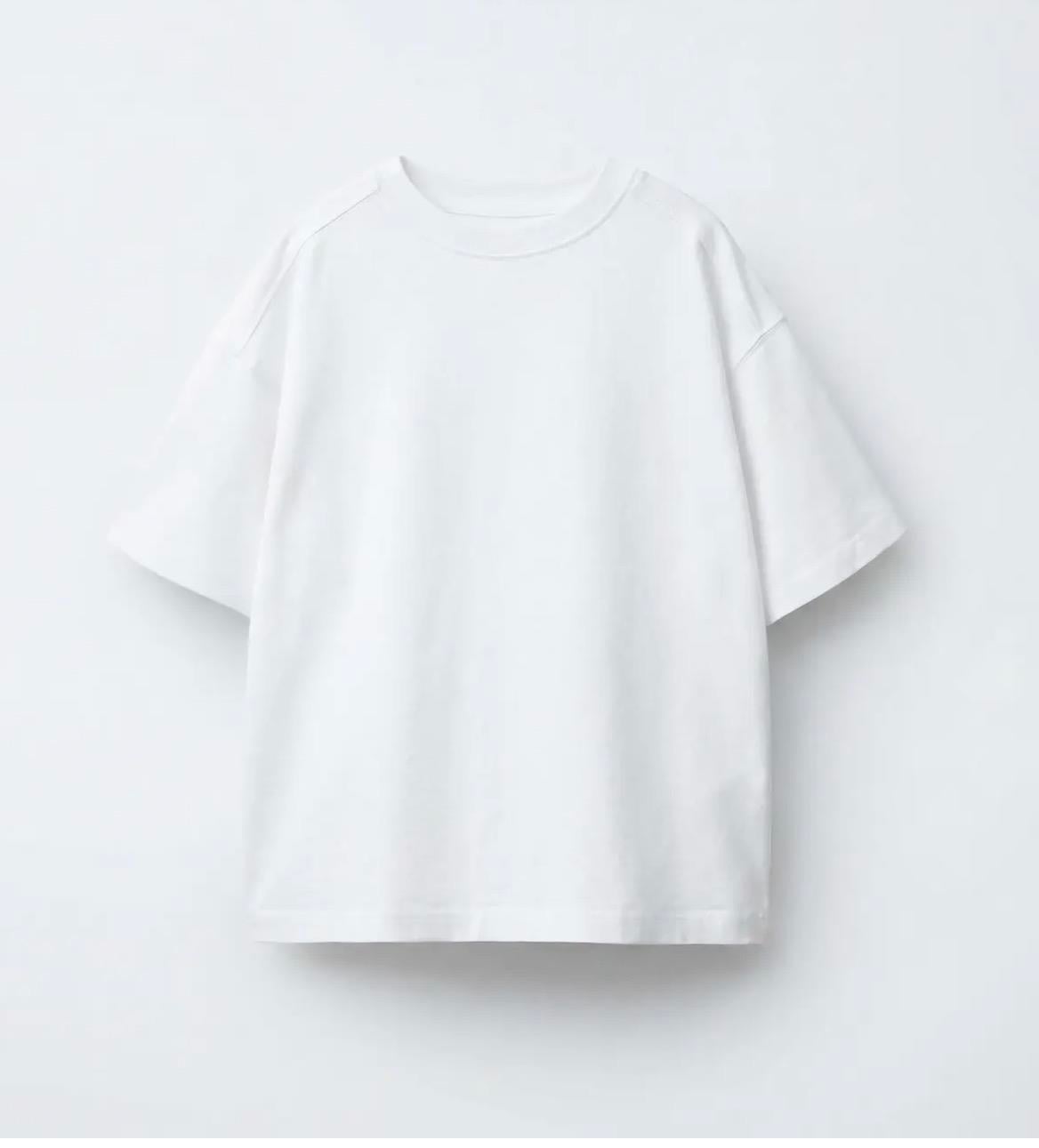 Oversize Basic Tshirt - Beyaz