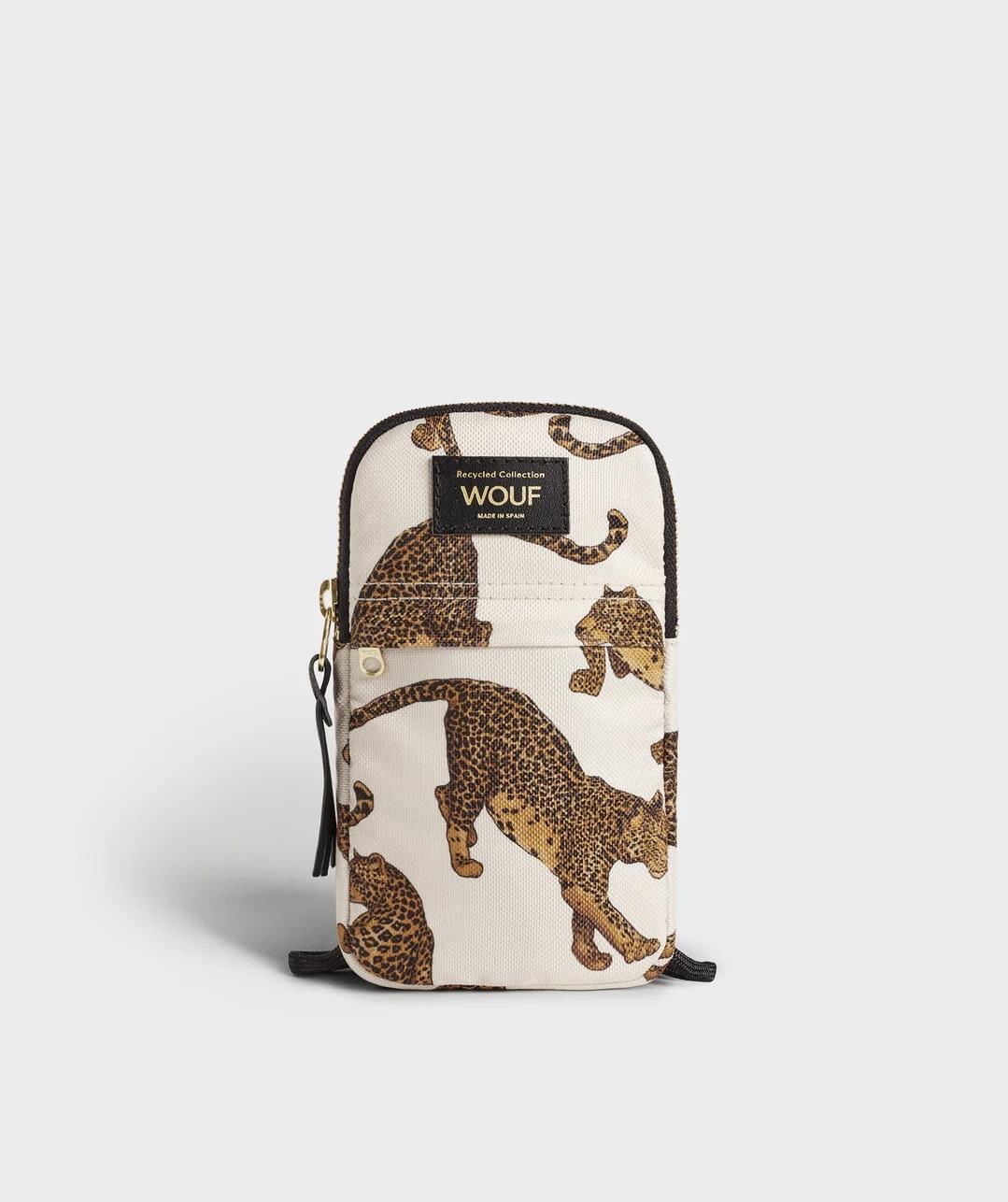 Wouf The Leopard - Telefon Çantası