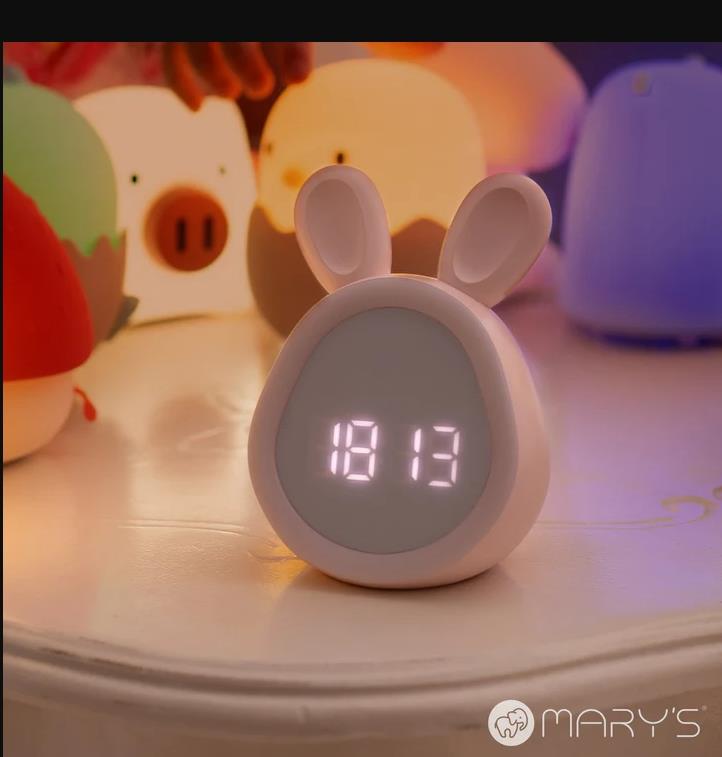 Mary's Bunny Pembe Çalar Saat