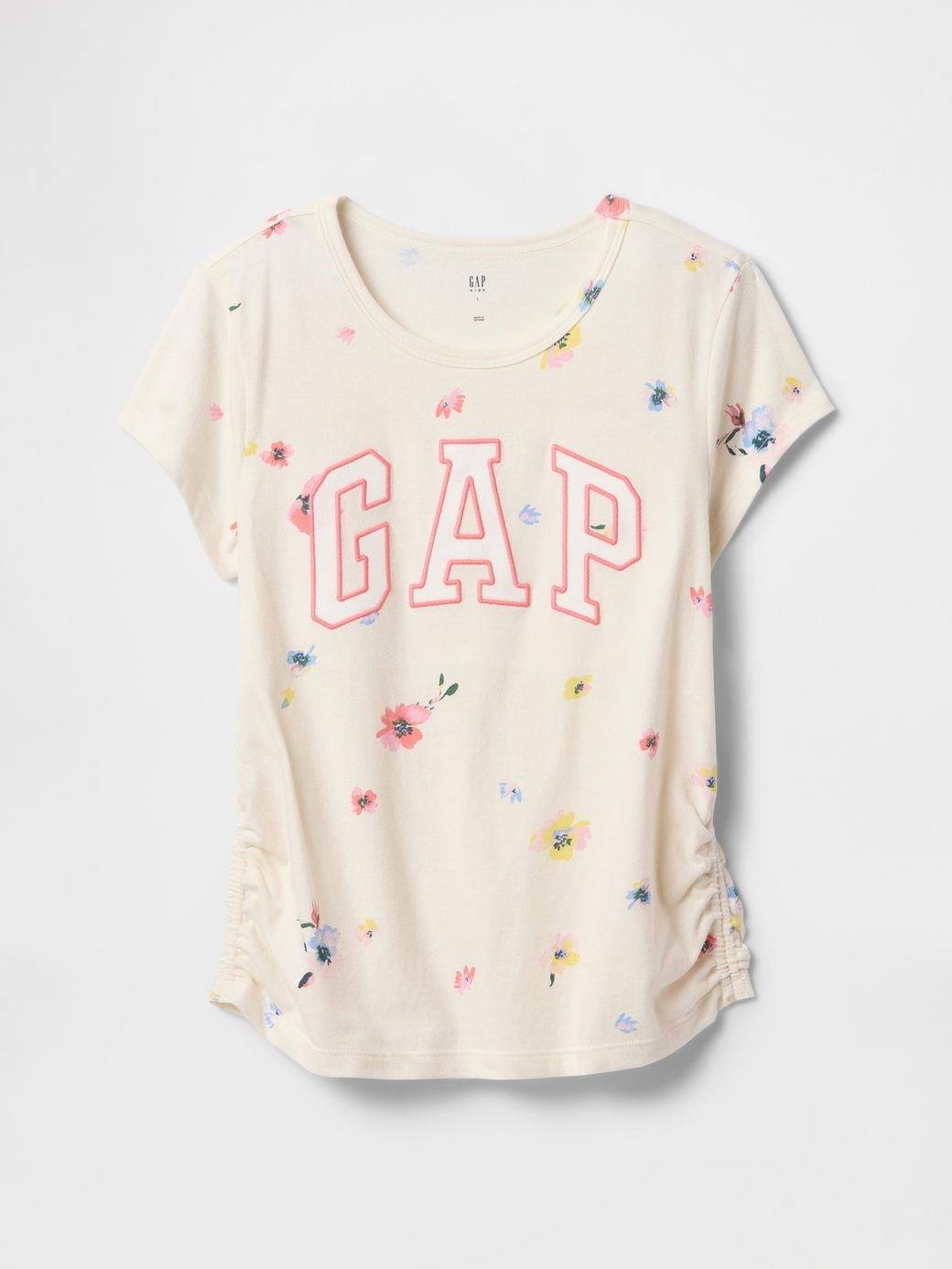 Kız Çocuk | Gap Logo T-Shirt - Çiçek