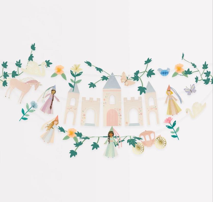 Meri Meri - Princess Party Garland - Prenses Asılan Süs