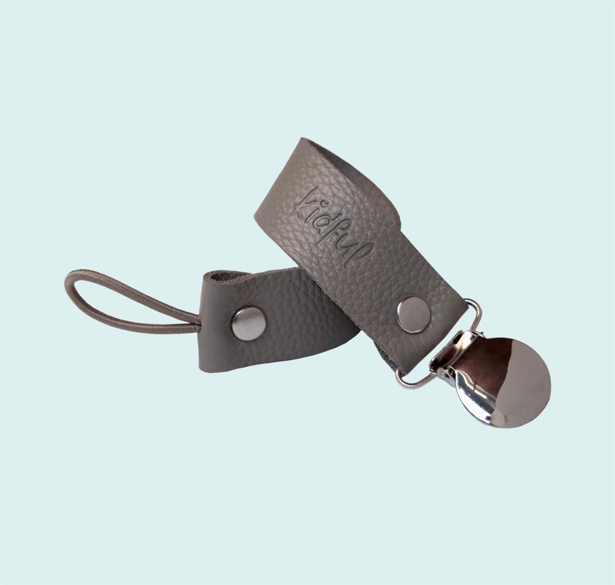 Kidful Bitkisel Boyalı Emzik Askısı / Dark Oak