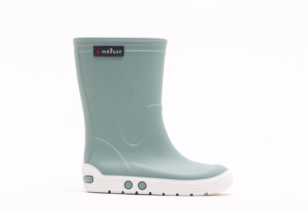 MEDUSE AIRPORT LICHEN/BLANC BOOTS - MEDUSE ÇOCUK BOT TURKUAZ