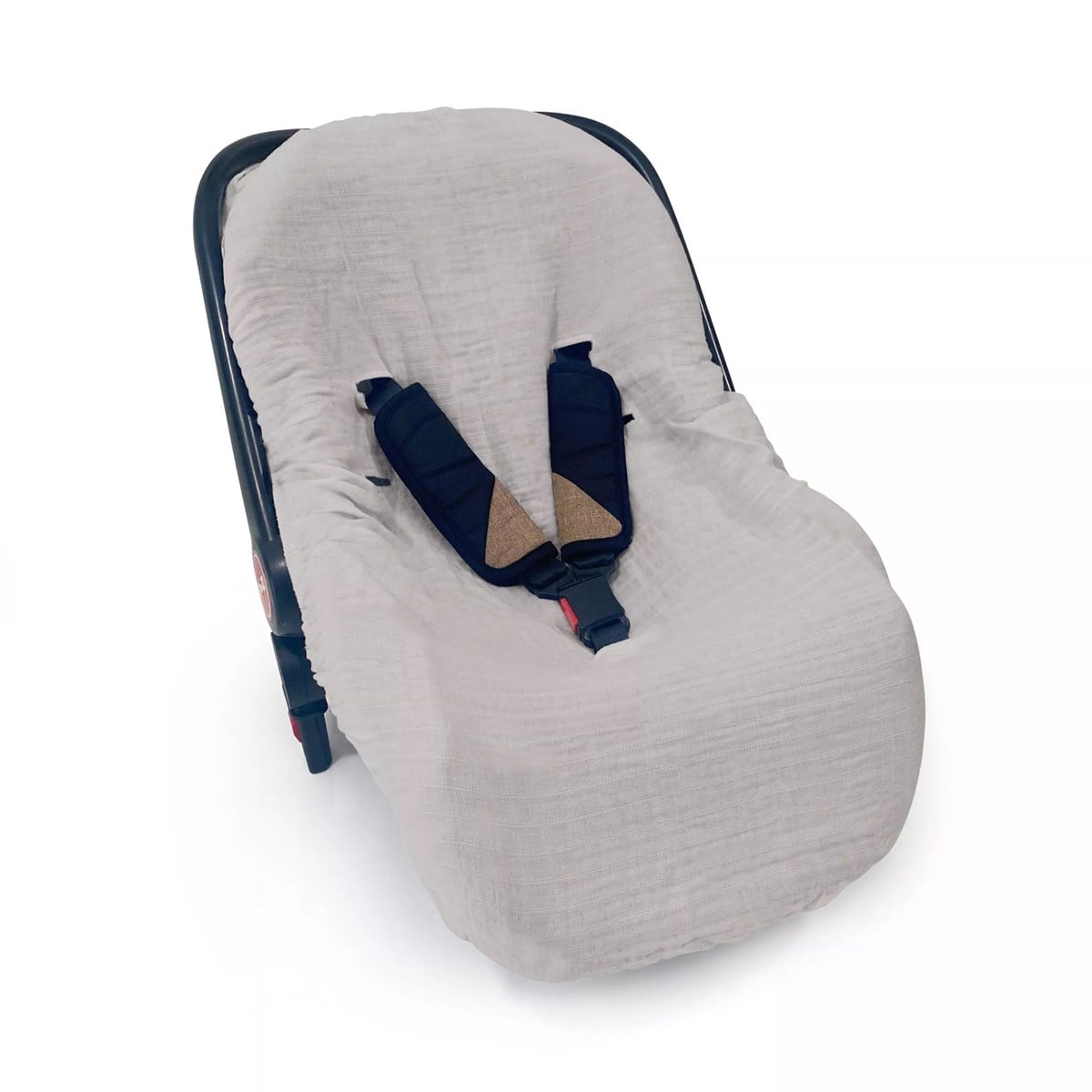 Müslin Puset Kılıfı – Cotton Grey