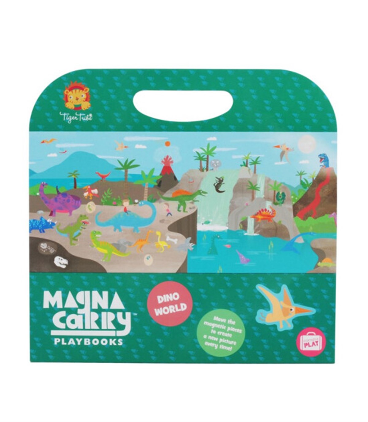 Tiger Tribe Mıknatıslı Oyun Seti - Dino World