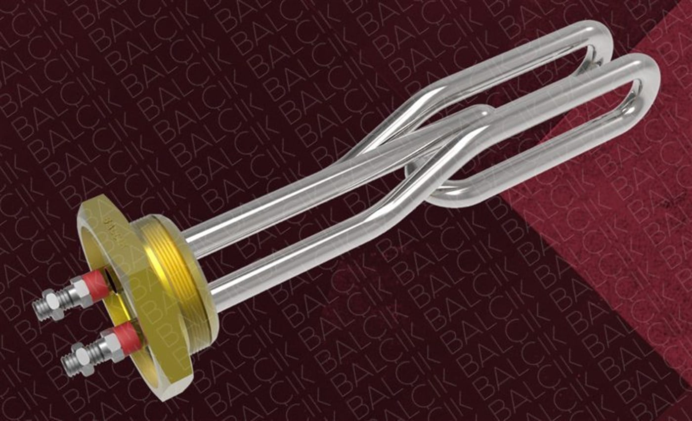 1¼ Bükümlü Termovat Isıtıcı 220V 2000W ÜK:91694-4