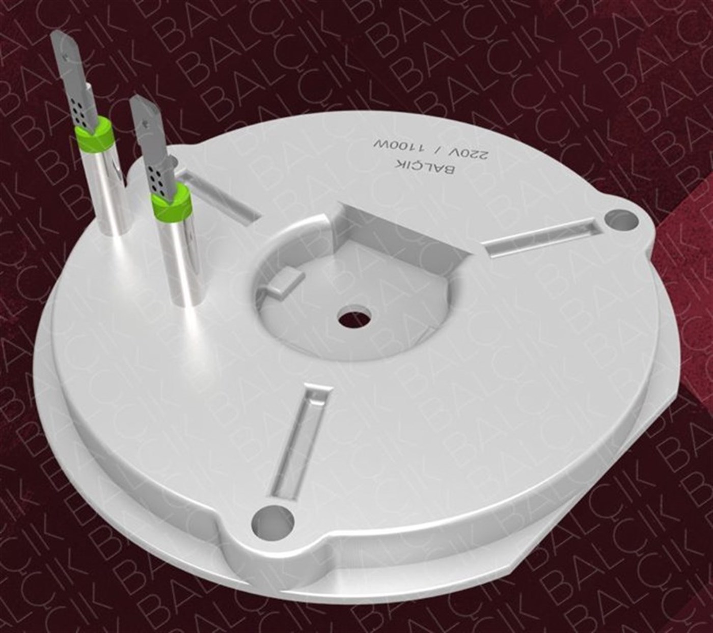 23681-B Alüminyum Döküm Semaver Rezistansı