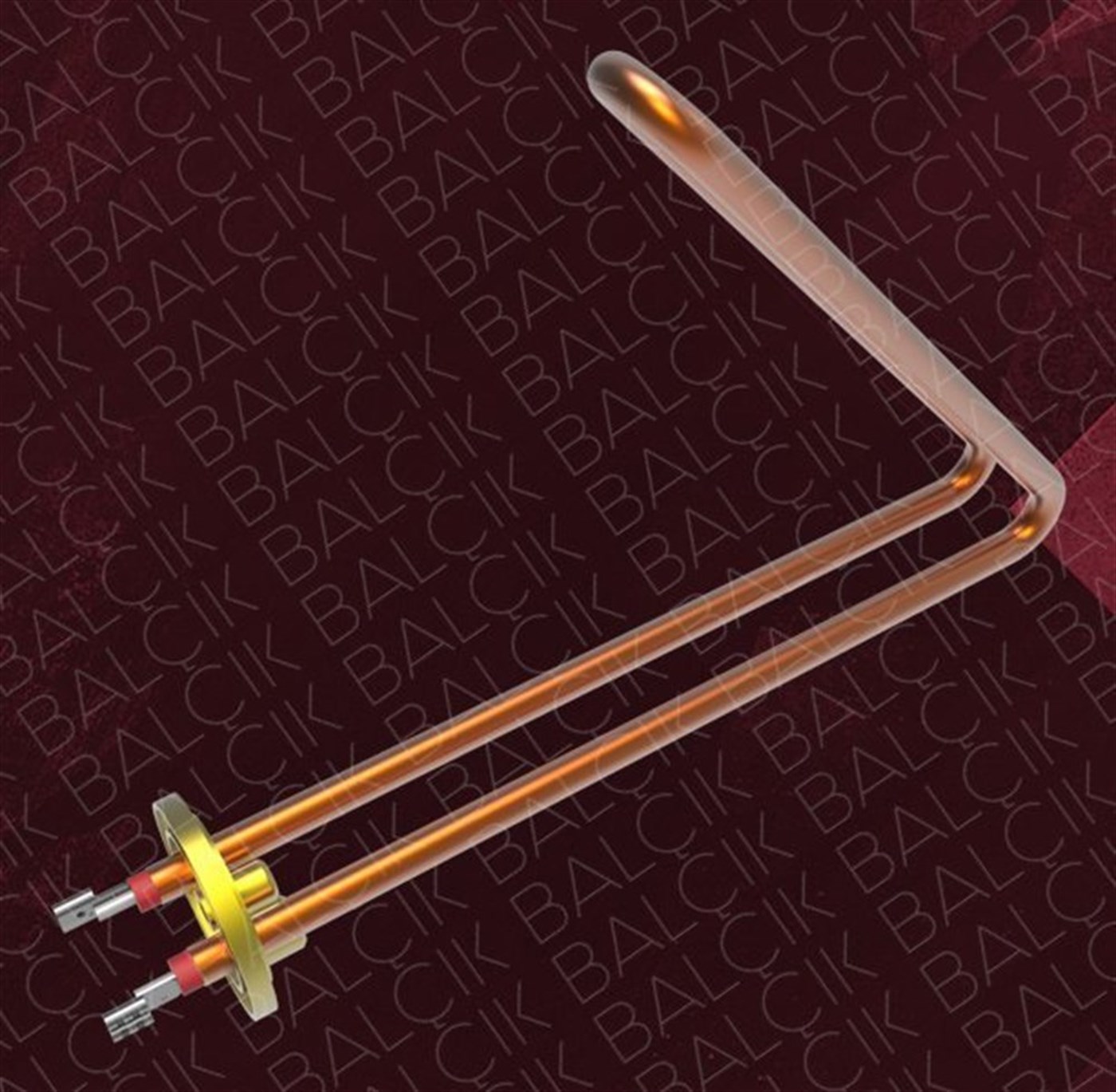 92035 Yuv Flanş Termosifon Rezistans BAKIR