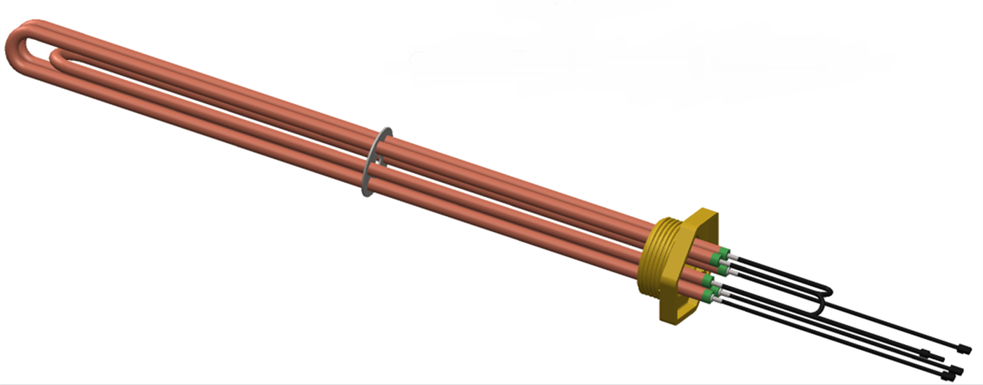 1¼ Trifaze Isıtıcı Bakır 230-400V 7000W ÜK:93075BALÇIK ISI