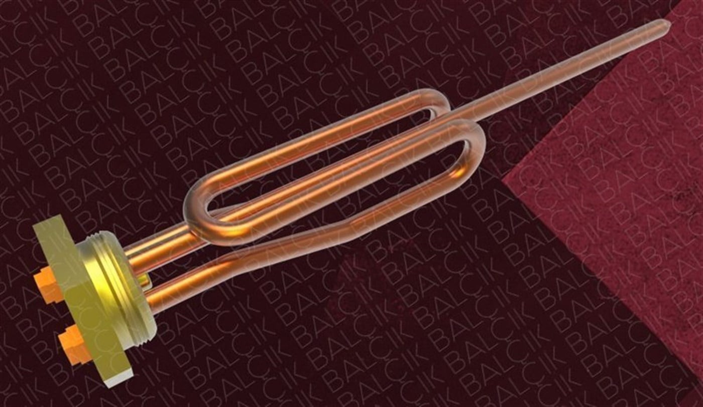 1¼  Bükümlü Termovat Isıtıcı Bakır RTC30-3014
