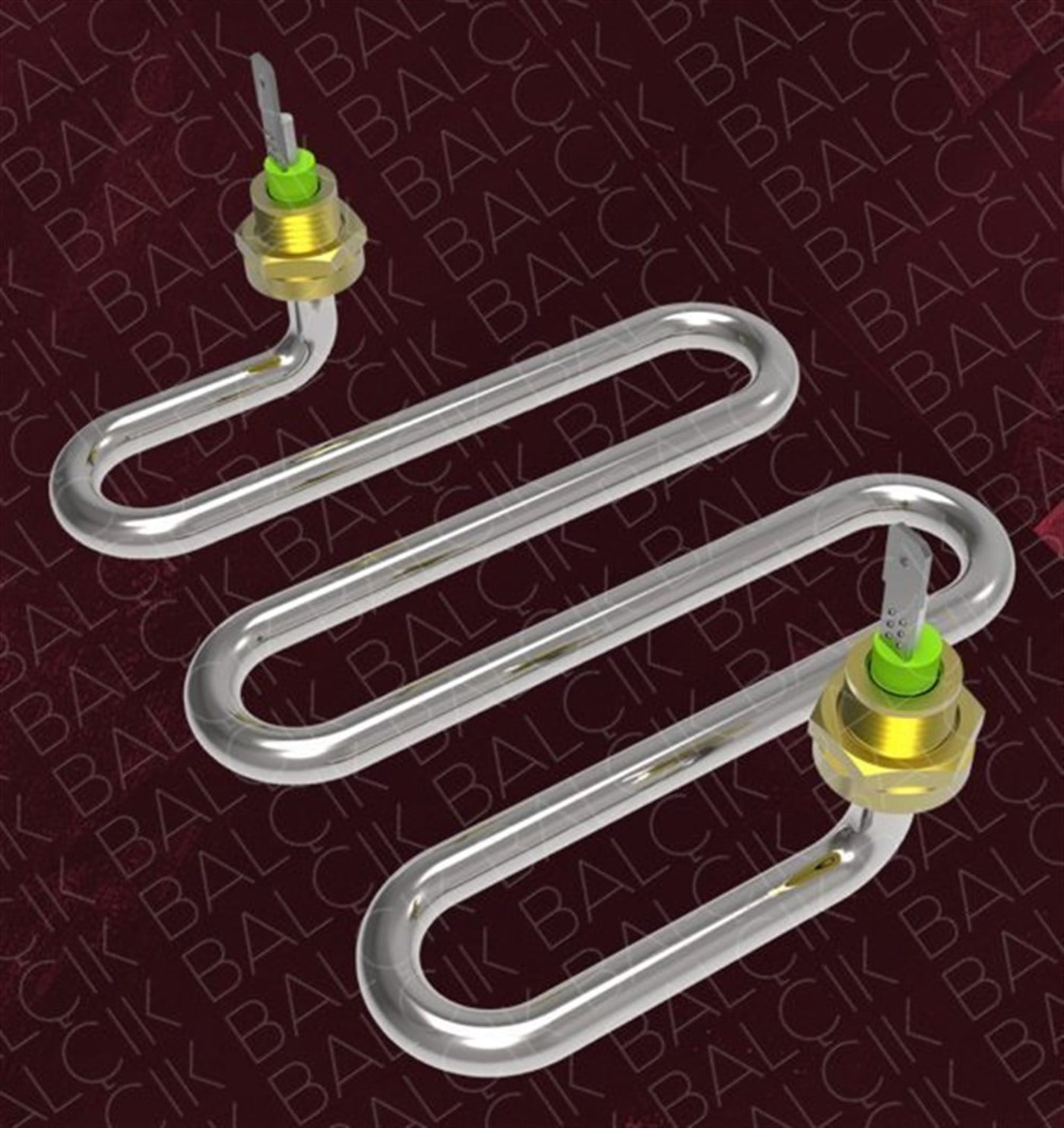 23797 Semaver Rezistansı 1500 W ZİKZAK ÇAP 6,5 mm