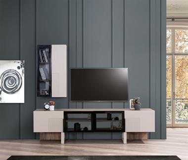 VOLE CEVİZ TV ÜNİTESİ ALT ÜST VOLE CEVİZ TV ÜNİTESİ ALT ÜST