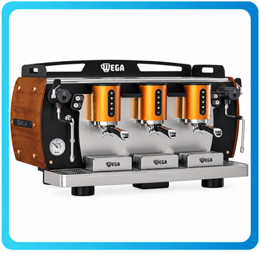 Wega Tam Otomatik Espresso Kahve Makinesi 3 Gruplu WBAR EVD3 Wega Espresso Kahve MakineleriWega Tam Otomatik Espresso Kahve Makinesi 3 Gruplu WBAR EVD3 Espresso Kahve MakineleriWega Tam Otomatik Espresso Kahve Makinesi 3 Gruplu WBAR EVD3 