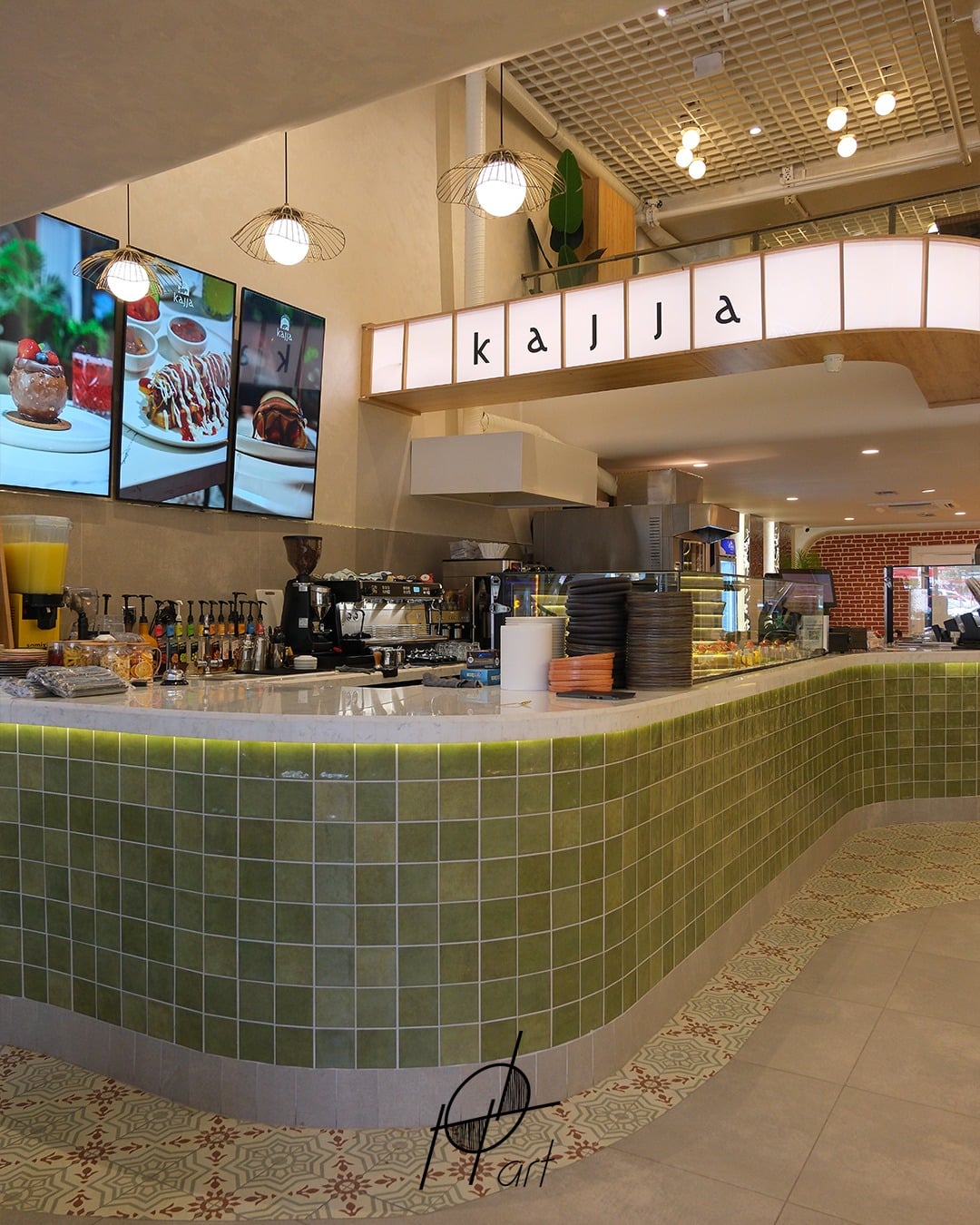 Kajja Cafe İzmit Endüstriyel Mutfak Projesi