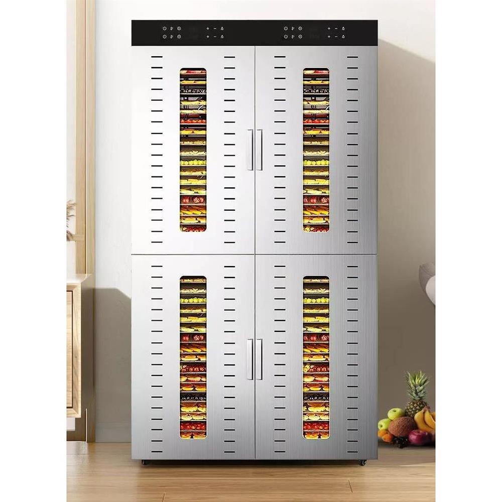 Dalle 96 Tepsili Paslanmaz Sebze ve Meyve Kurutma Makinesi Çift