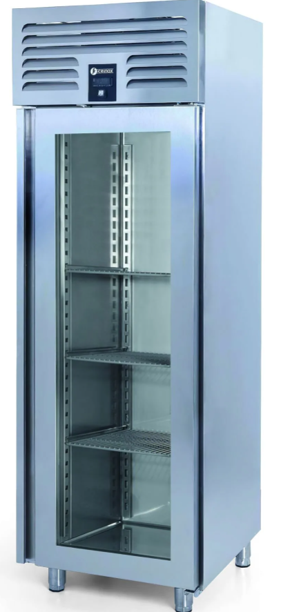 İceinox Dikey Tip Snack Ve Gn Buzdolabı - 1 Cam Kapılı VTS 610 CR-VG