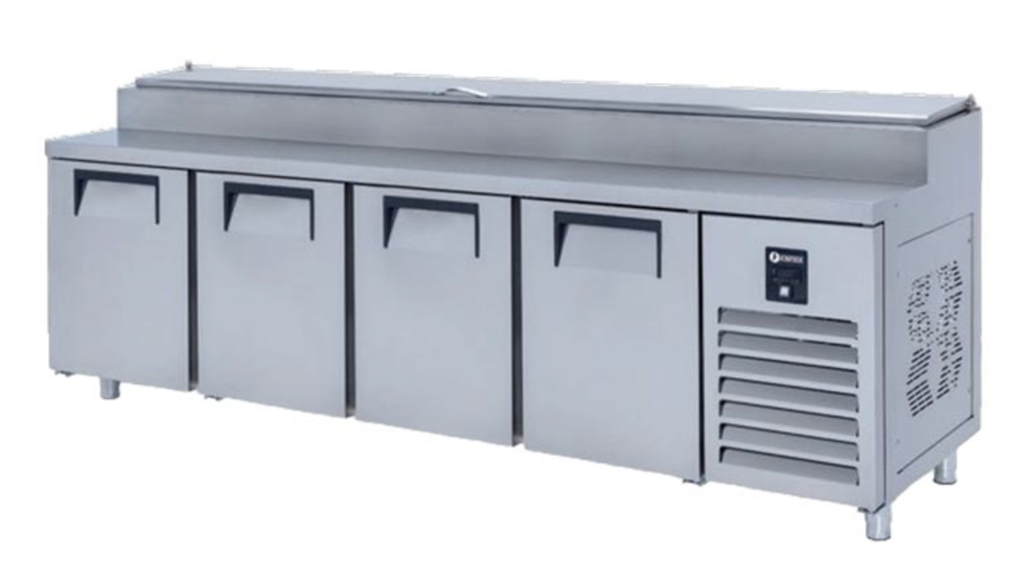 İceinox Make Up Buzdolapları - 4 Kapılı - Kısa PTS-L 650 CR